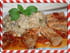 Porc aux tomates confites et risotto aux l�gumes