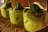 Verrines de brocolis au pesto