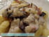 Gnocchis sauce aubergine ch�vre bacon