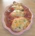 Poulet gratin� � la sauce salsa 