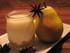Yaourt � la compote de poires anis�e