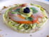 Eminc�s de haddock sur julienne de courgettes