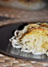 Gratin de spaghettis aux 4 fromages