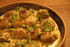 Boulettes grill�es au curry sauce courgettes