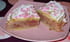 G�teau de cr�pes, fleur d oranger et fraises