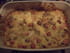 Gratin de pommes de terre aux saucisses de poulet