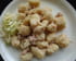 Gnocchi du p�cheur, pamplemousse et fenouil