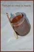 Petit pot de cr�me au Nutella