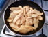 Pommes au thym flamb�es � la vodka