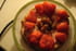 Tarte aux fraises et aux marrons glac�s