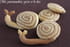 Biscuits sabl�s escargots