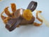 Paon chocolat et nougatine