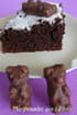 Moelleux au chocolat des oursons