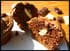 Muffins chocolat noisette, coeur de chocolat blanc