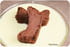Fondant l�ger chocolat marron