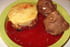 Clafoutis aux cerises et glace chocolat