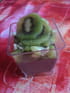 Panna cotta cacao kiwi all�g�e