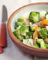 Salade ti�de aux trois choux et haddock