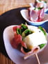 Involtinis de jambon cru et mozzarella