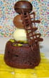 Fondant au chocolat de P�ques