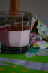 Mousse au fromage blanc de ch�vre et framboises