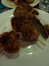 Brochette de pommes de terre au lard et Paprika