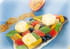 Filet de dorade royale et sa mosa�que de l�gumes, arros�e de passion glac�e