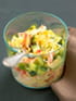 Gratin de crabe � la courgette