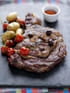 Entrec�te de boeuf, olives et anchois