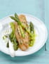 Pav� de saumon, asperges et vinaigrette � l orange