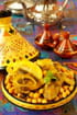 Tajine poulet citron