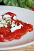 Salade de poivrons rouges � la f�ta et aux herbes