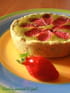 Tartelettes pistach�es � la fraise gariguette