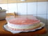 Etremet goyavier/vin mousseux sur biscuit rose