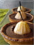 Tartelettes aux poires et chocolat et f�ve tonka