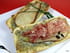 Tartine � la fourme d Ambert et poires