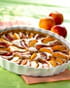 Tarte aux p�ches, cr�me d�amandes 