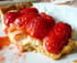 Tarte vanille-fraises