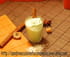 Sorbet coco avec une sorbeti�re �lectrique