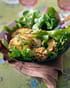 Salade de ch�vre chaud � la pomme 