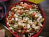 Salade de p�tes concombre, saumon et pommes granny 