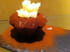 Coulant au chocolat et granit� de poire vodka