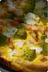Tarte estivale au chou romanesco