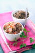 Crumble tomate et thon � la moutarde 