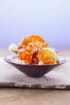 Soupe de gambas �pic�e au riz et au curry