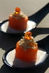 Carotte et crabe au yuzu 