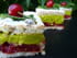 Douceur fruit�e aux cerises et � la  pistache 