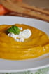 Pur�e de carottes au basilic 