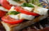 Bruschetta tomates mozzarella