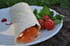Wrap de saumon fum�